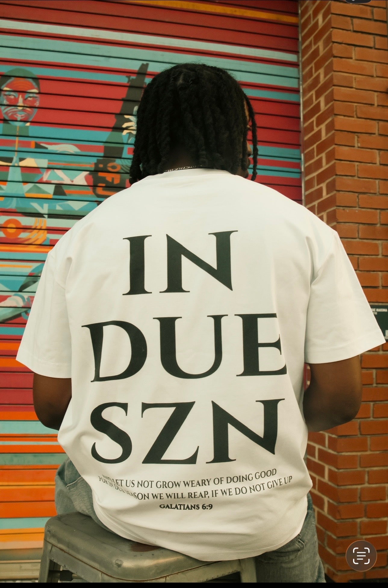 In Due Time Tee (White)