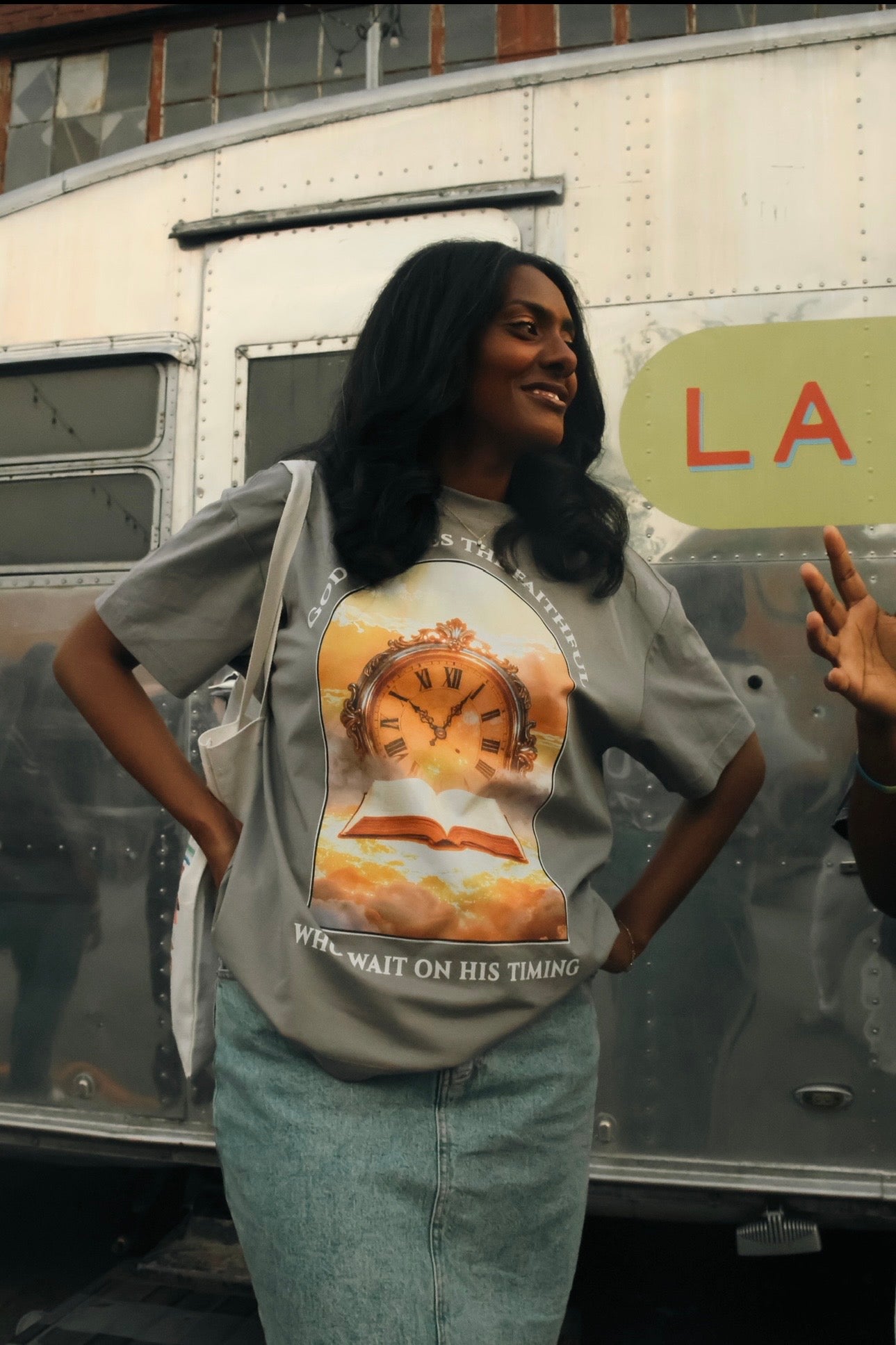 In Due Time Tee (Gray)