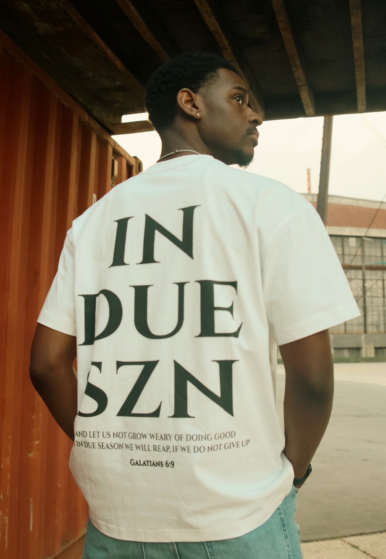 In Due Time Tee (White)